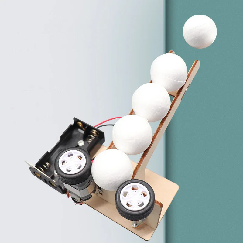 Electric Ball Pitching Machine - огляд і ціна Science Diy Model