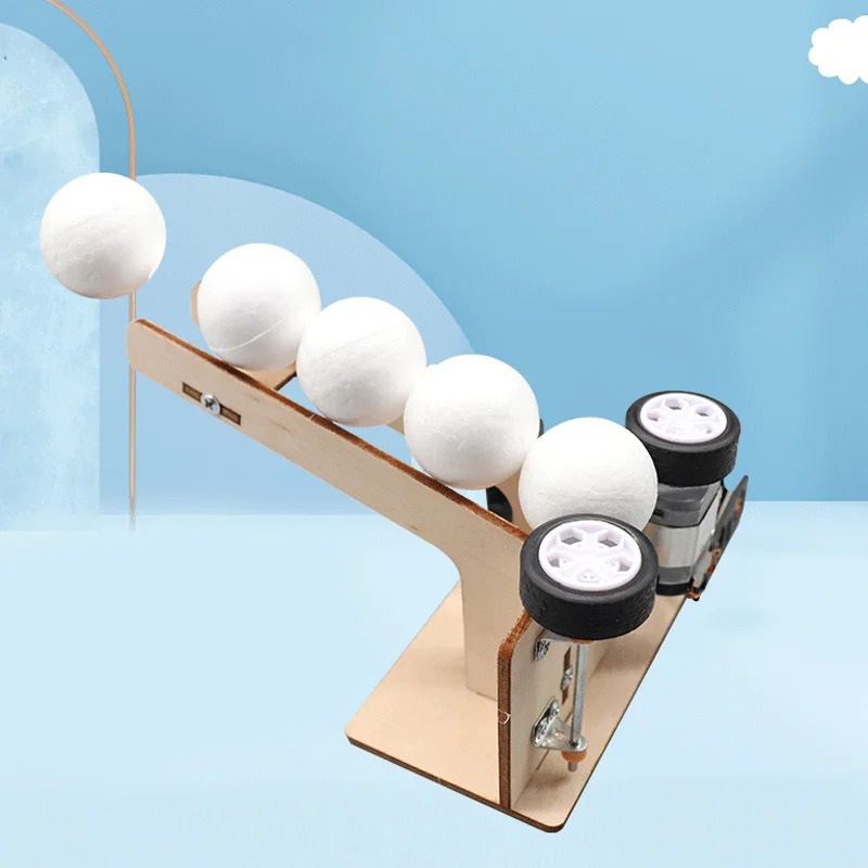 Electric Ball Pitching Machine - огляд і ціна Science Diy Model