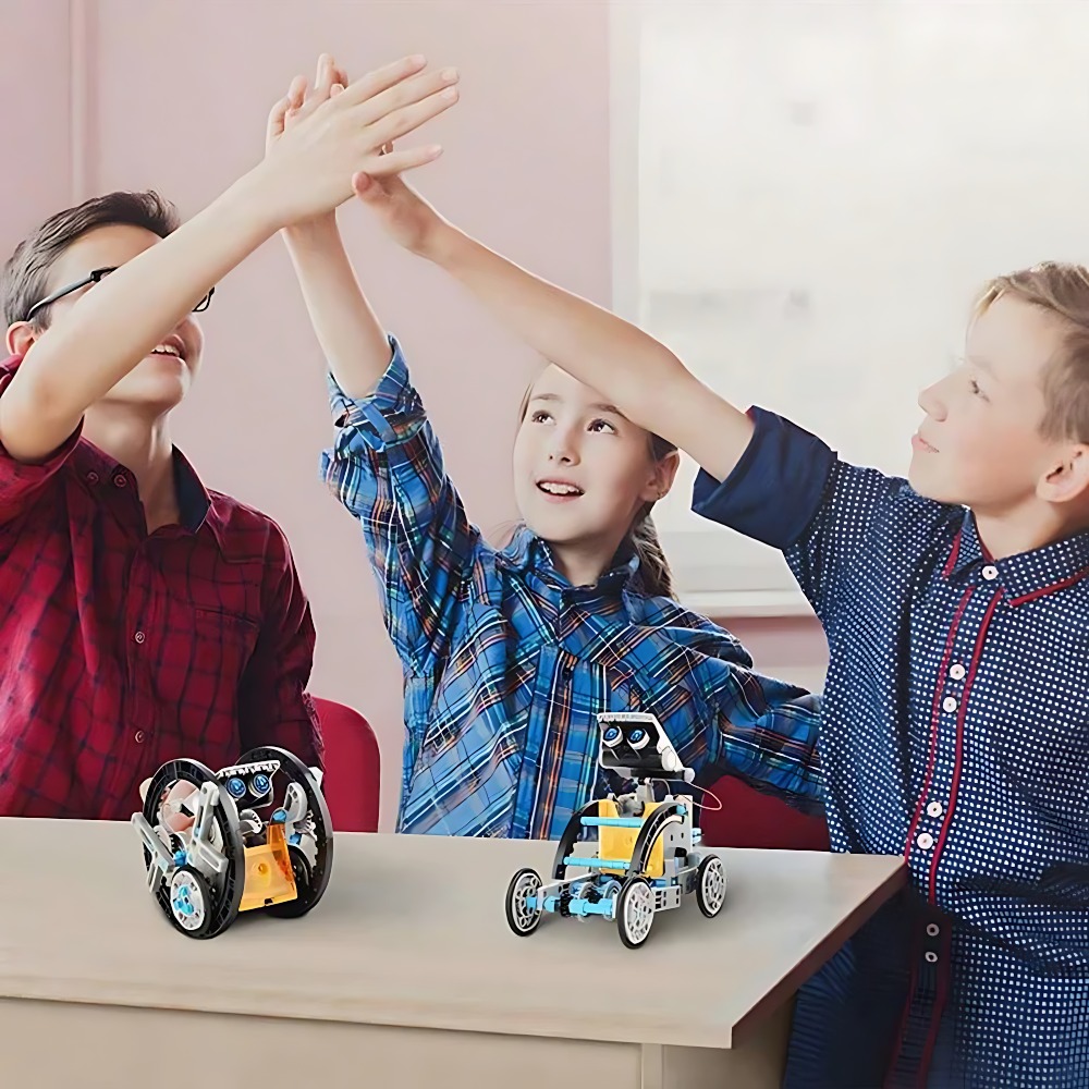 Solar Robot Building Blocks 12 - огляд і ціна Science Robot