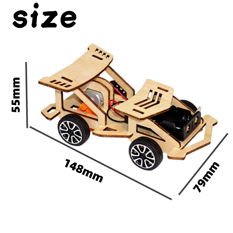 DIY Assembly Racing Car Small  - огляд і ціна Science Hobby Kit