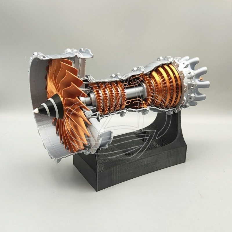 Mini Turbofan Engine Model Ope - огляд і ціна Science Hobby Kit