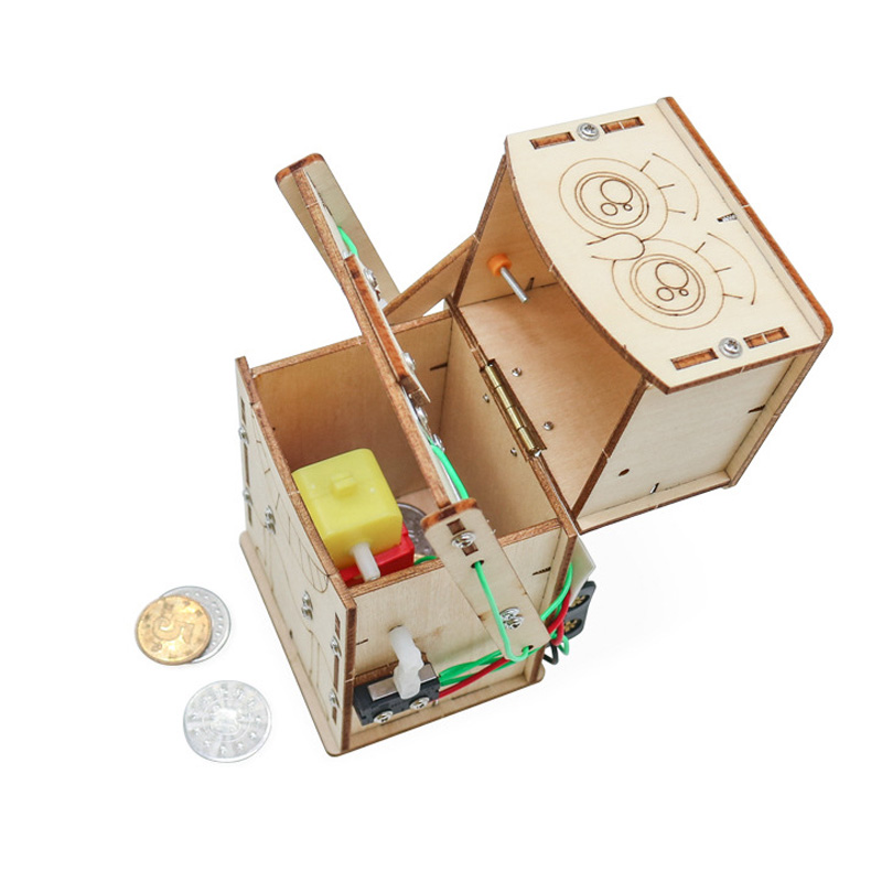 Wooden Electric Powered Eat Co - огляд і ціна Science Diy Model