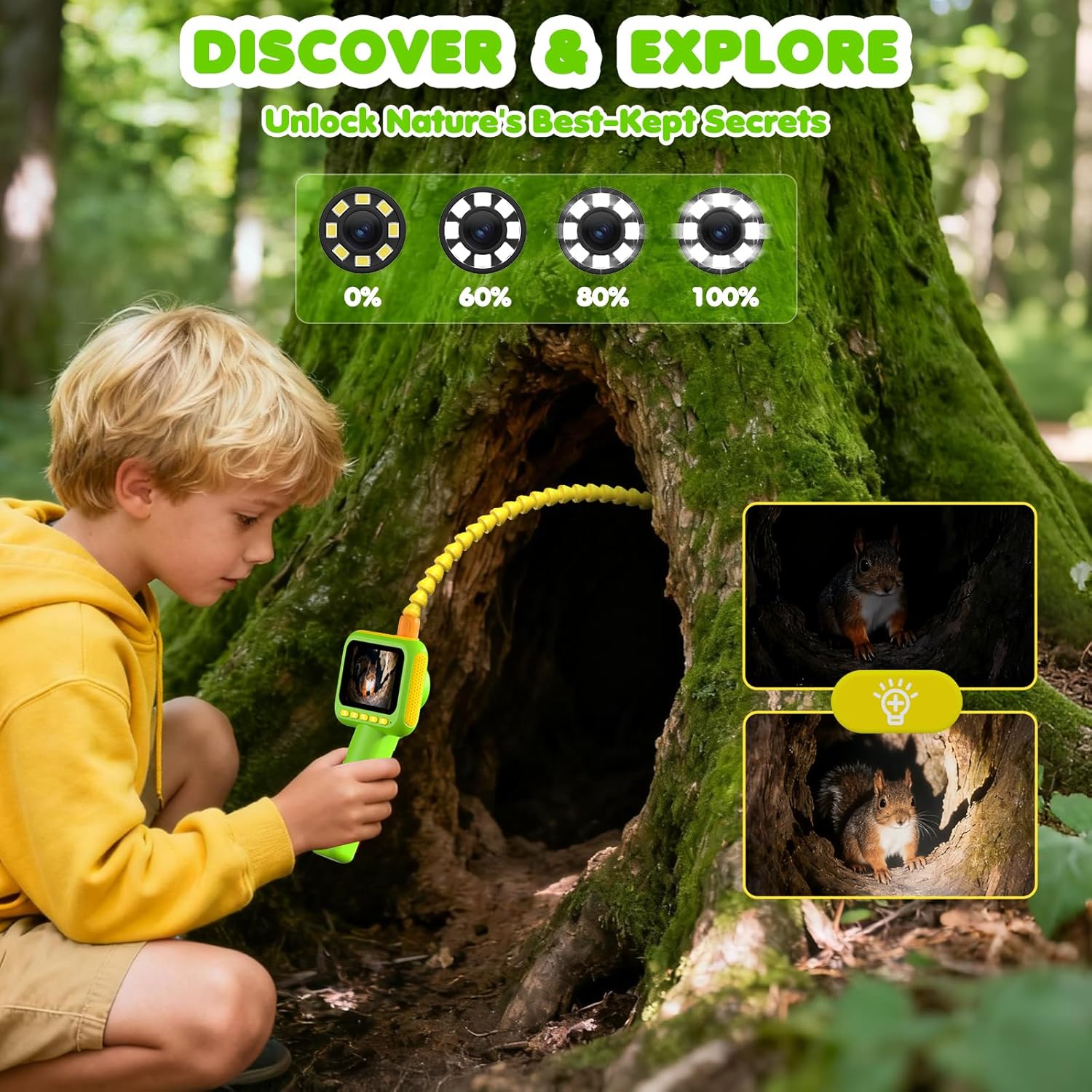 Endoscope for Kids, Borescope  - огляд і ціна Science Kit