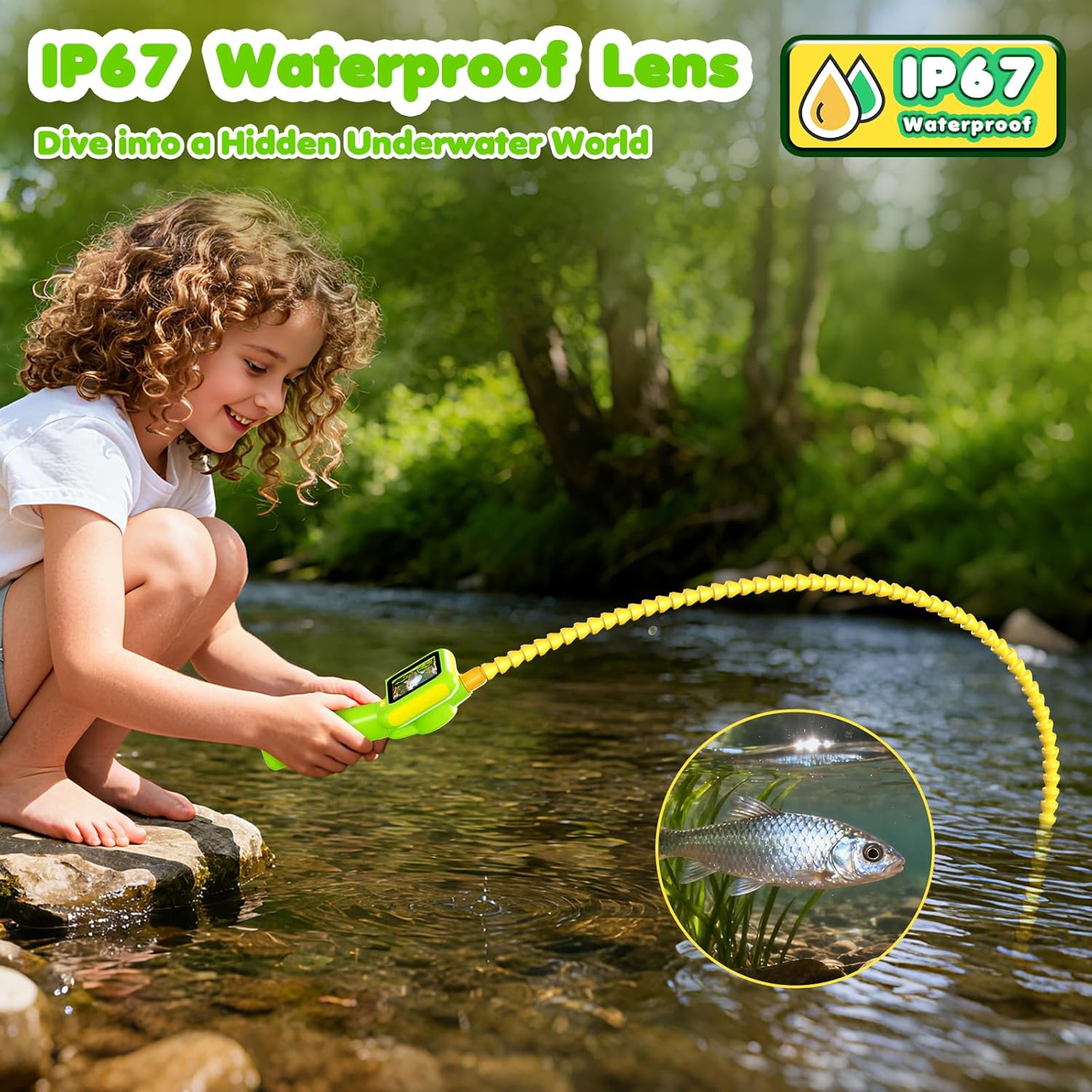 Endoscope for Kids, Borescope  - огляд і ціна Science Kit