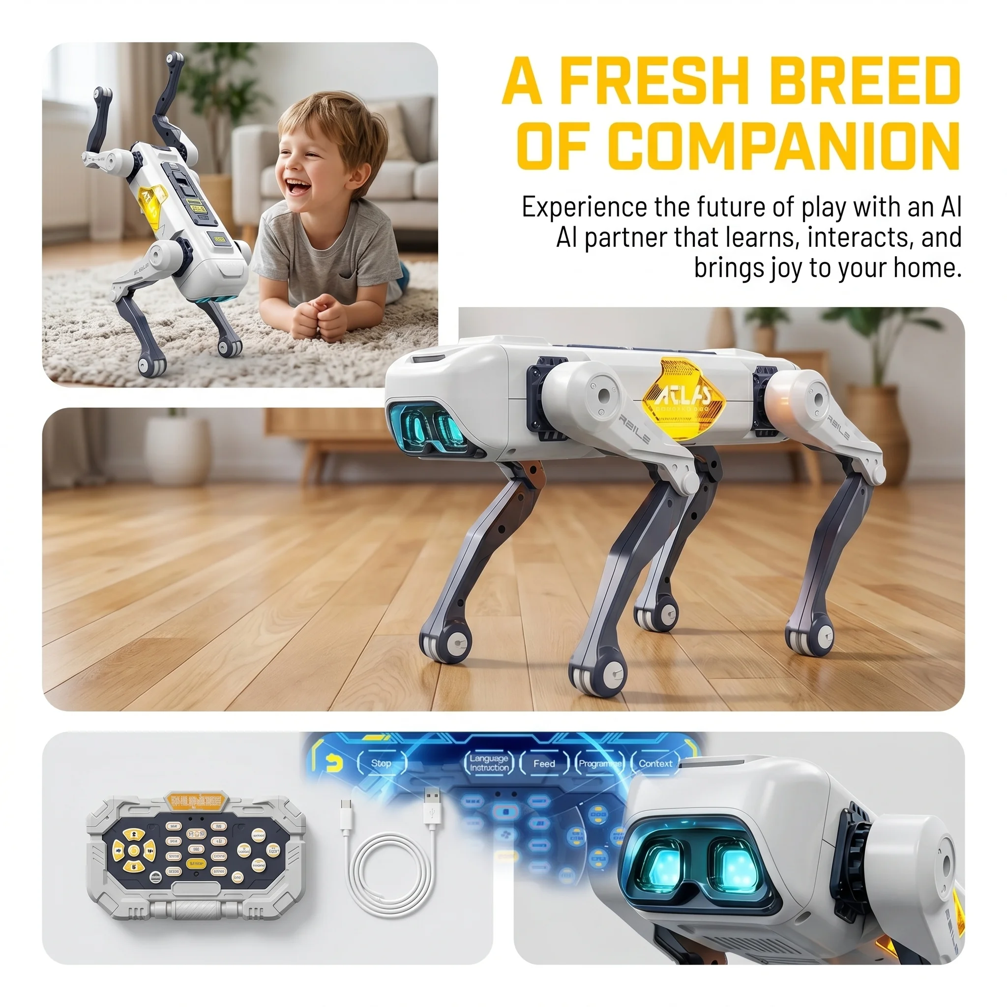 AI Smart Robot Dog, Voice & AP - огляд і ціна Science Robot