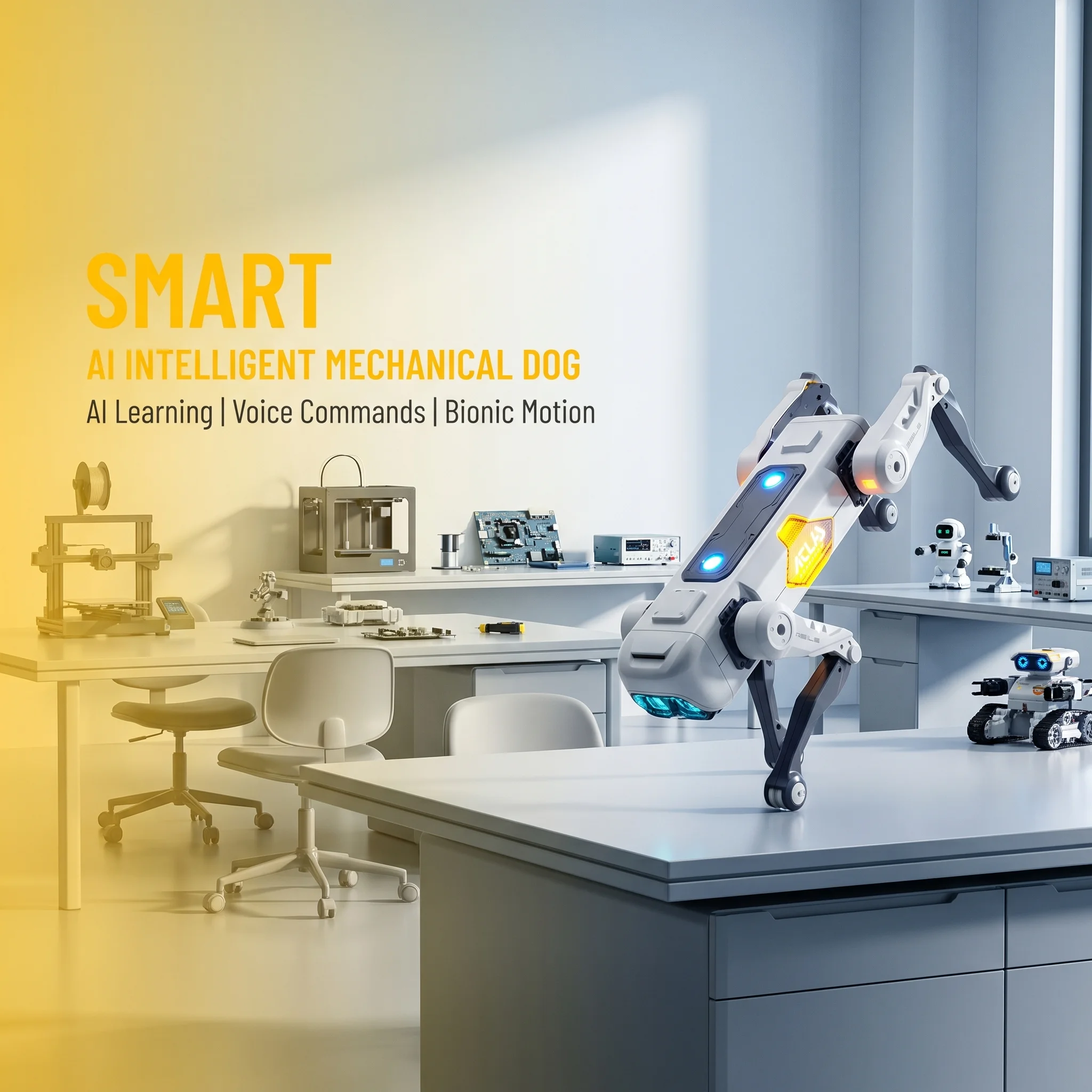 AI Smart Robot Dog, Voice & AP - огляд і ціна Science Robot
