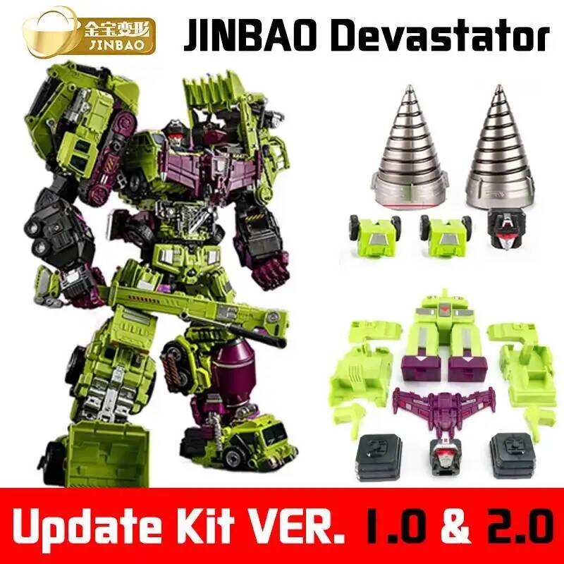 Jinbao Devastator Update Kit P - огляд і ціна Science Robot