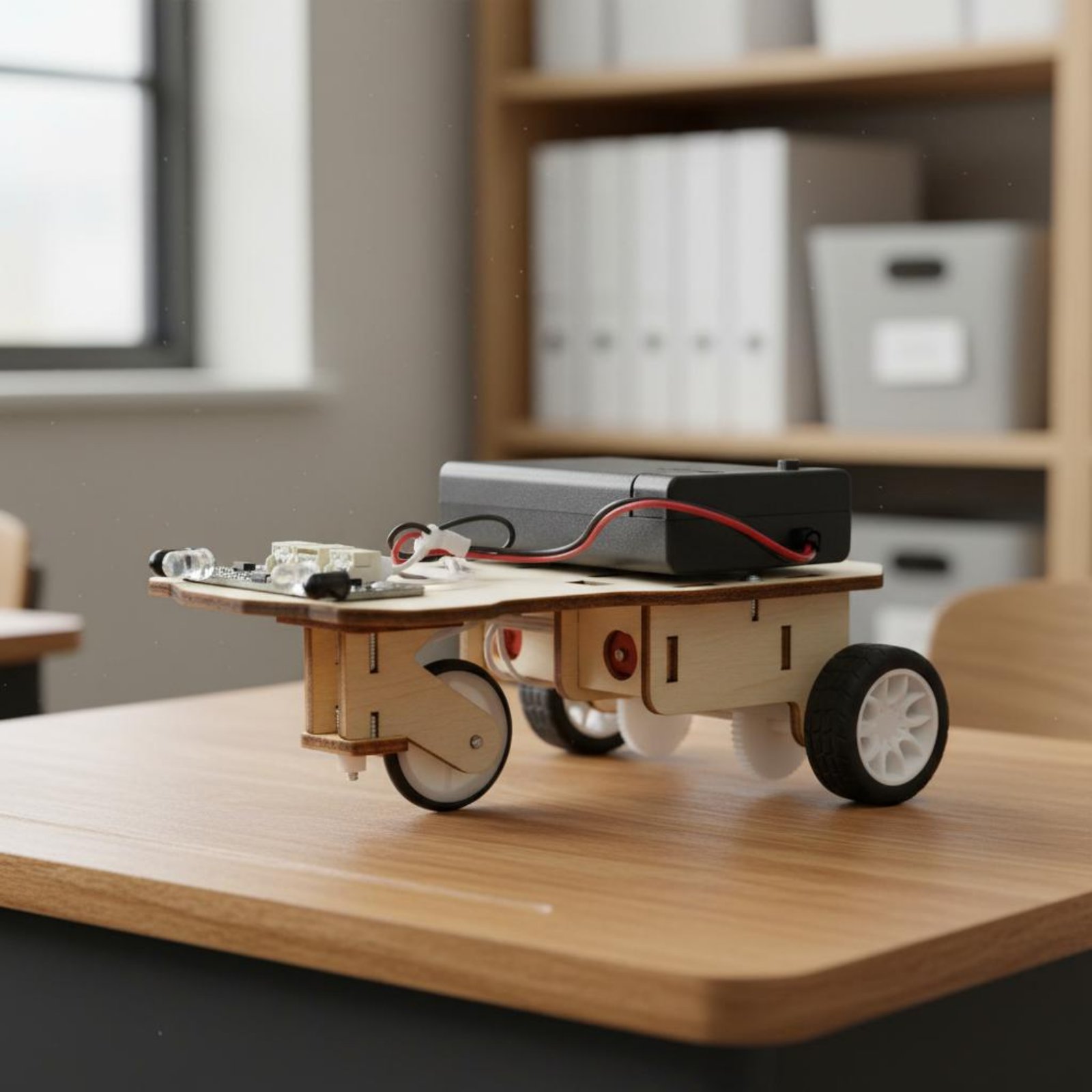 Wooden Intelligent Vehicle Kit - огляд і ціна Science Kit