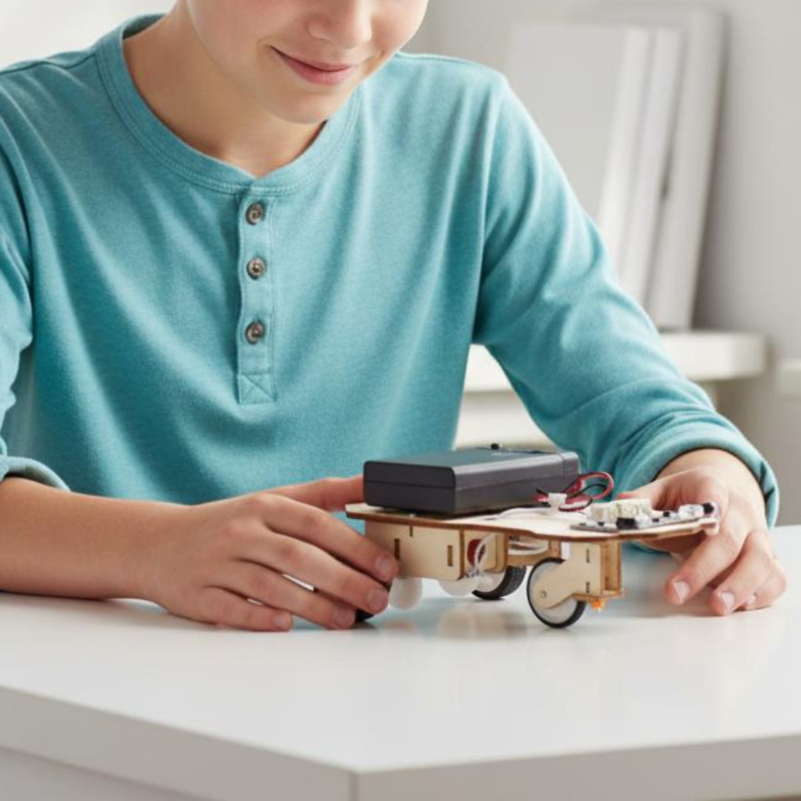 Wooden Intelligent Vehicle Kit - огляд і ціна Science Kit